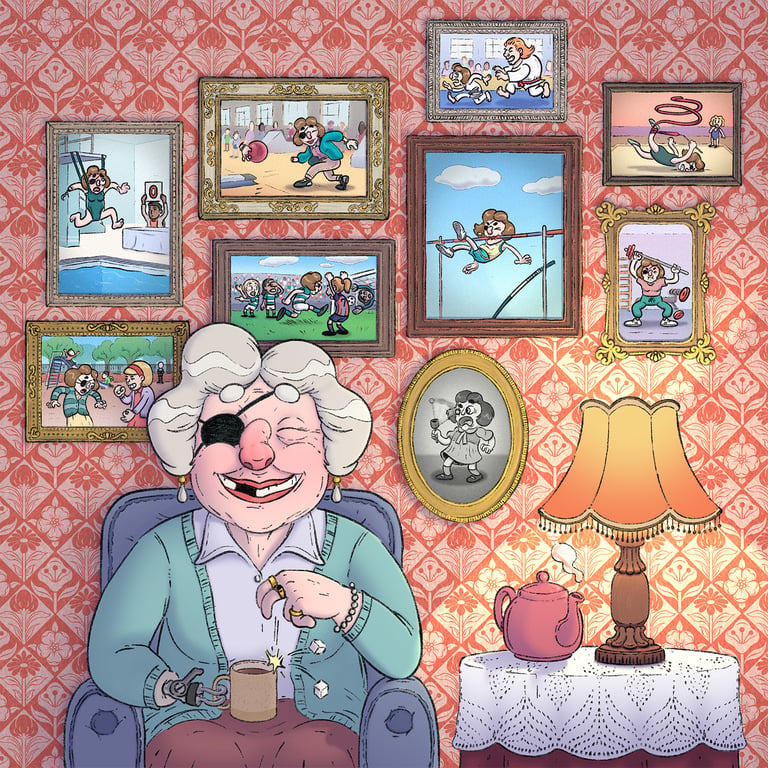 Adrian Borque AdrianBorque_Aunt Maude Has Never Scored