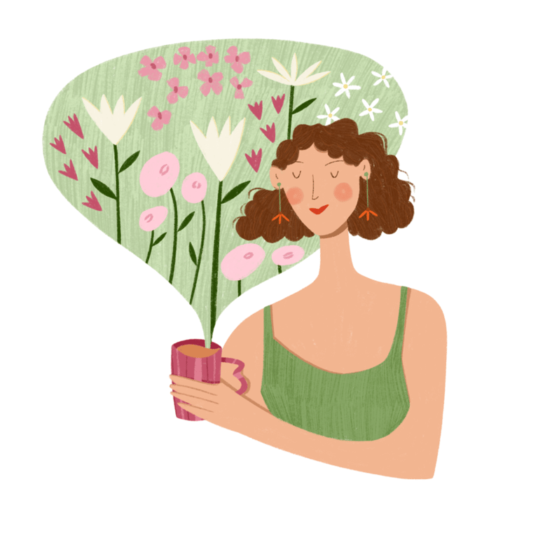 'Joyful Summer' Curated by AOI Staff That first sip of coffee