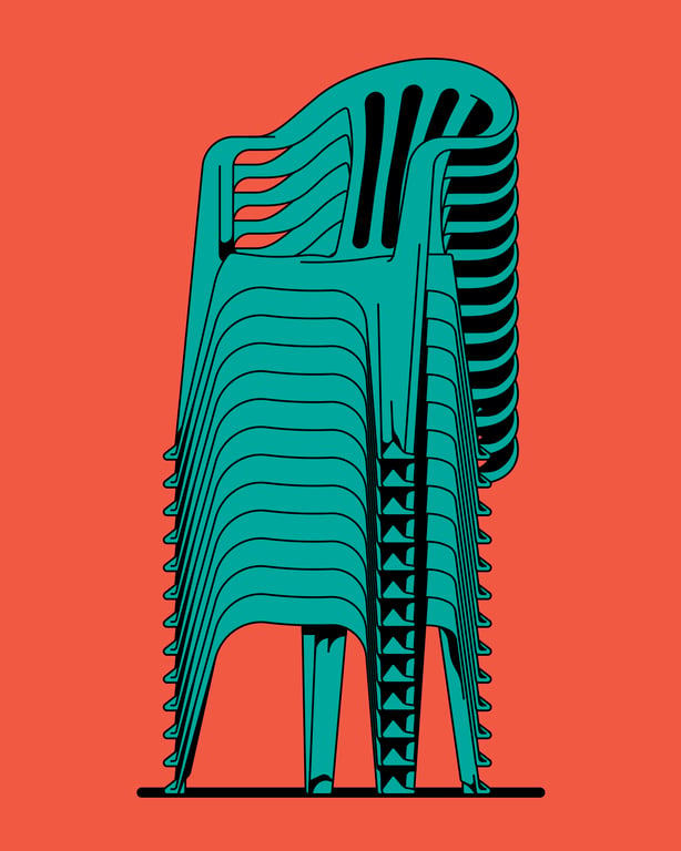 Fortunate Joaquin Monobloc Chairs