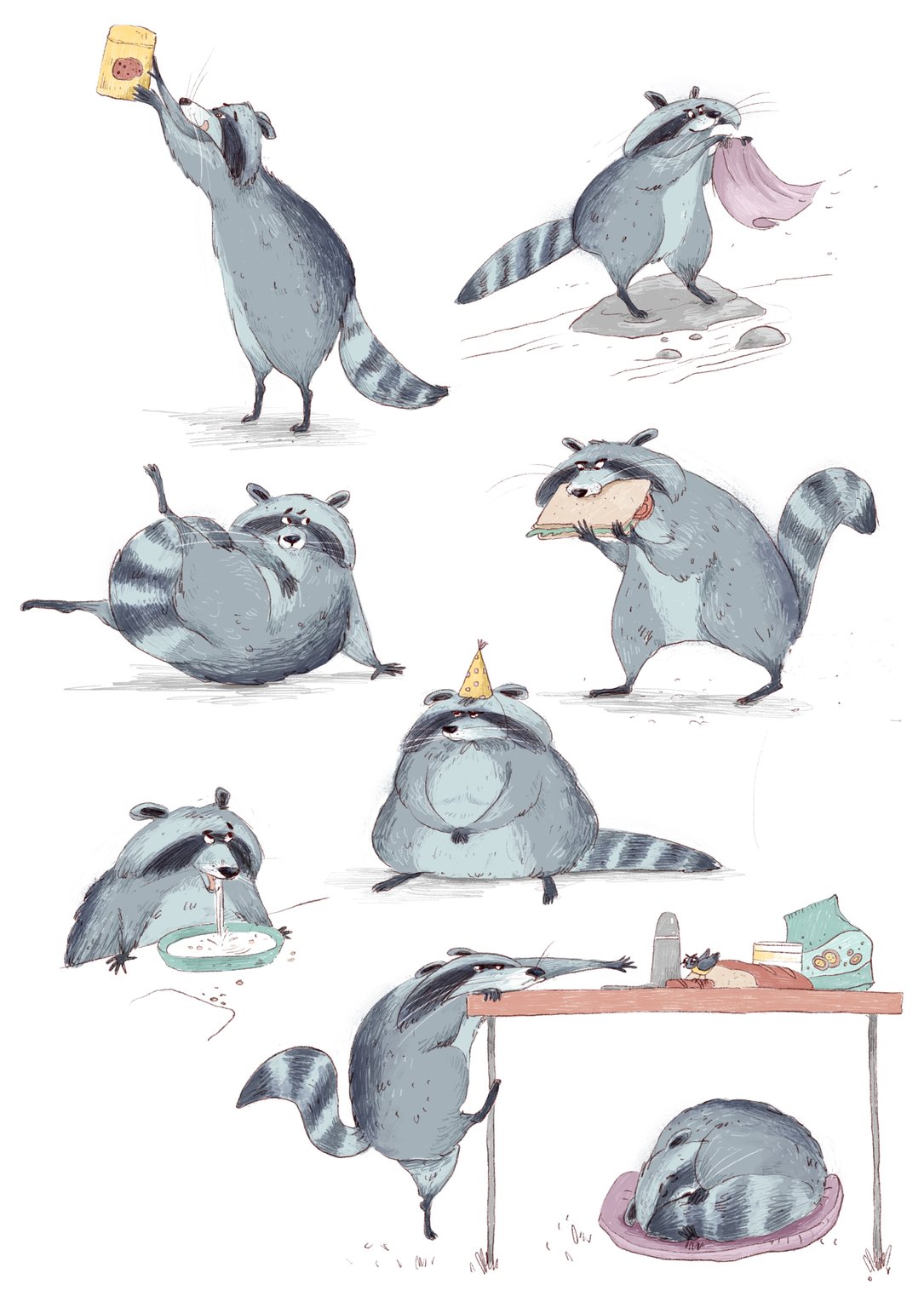 Olga Popova 5Raccoon_