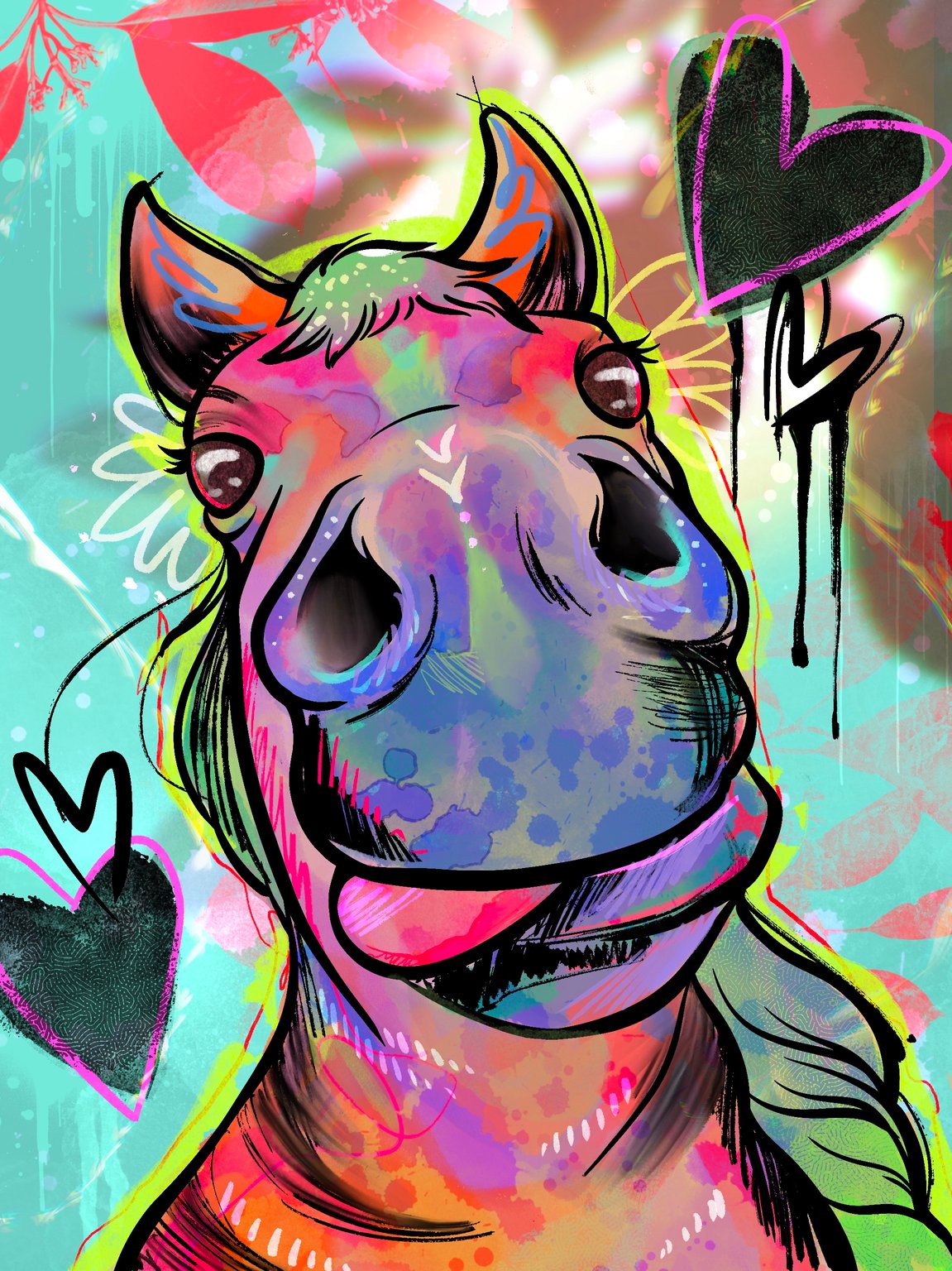 Shennaki Art Happy horse