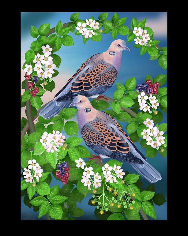 Cathy Simpson Two Turtle Doves