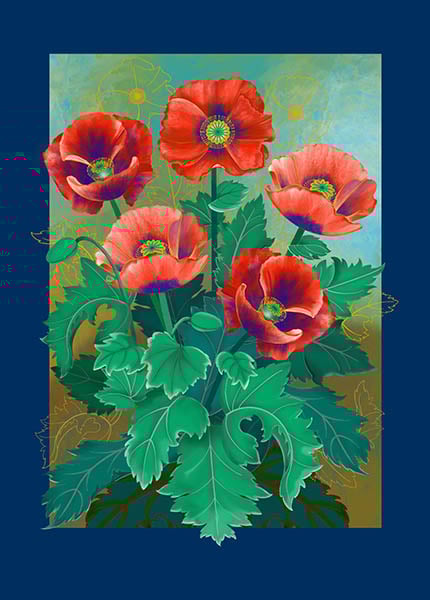 Cathy Simpson Poppies