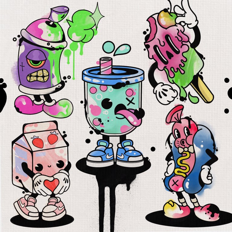Shennaki Art Rubberhose style