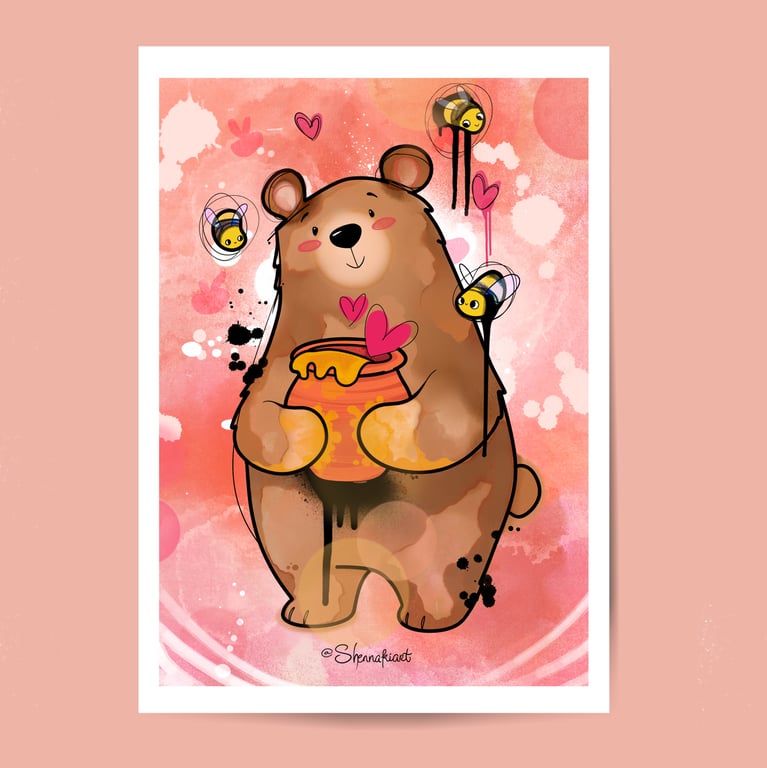 Shennaki Art Honey bear