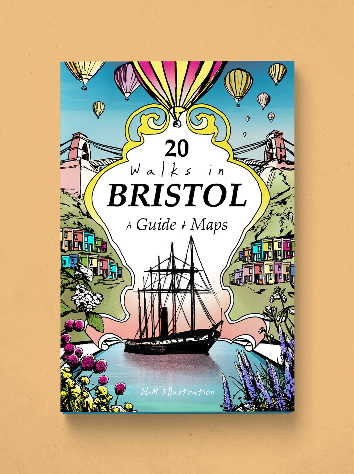 SLM Illustration - Scott Luís Masson 20 Walks in Bristol