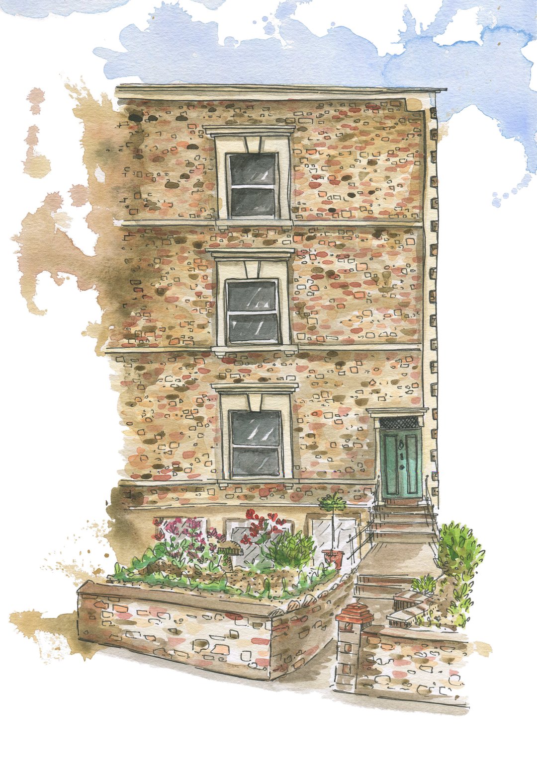 Sarah Dowling Building illustration