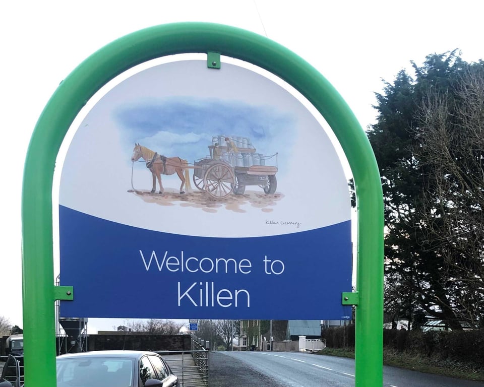 Sarah Dowling Village sign