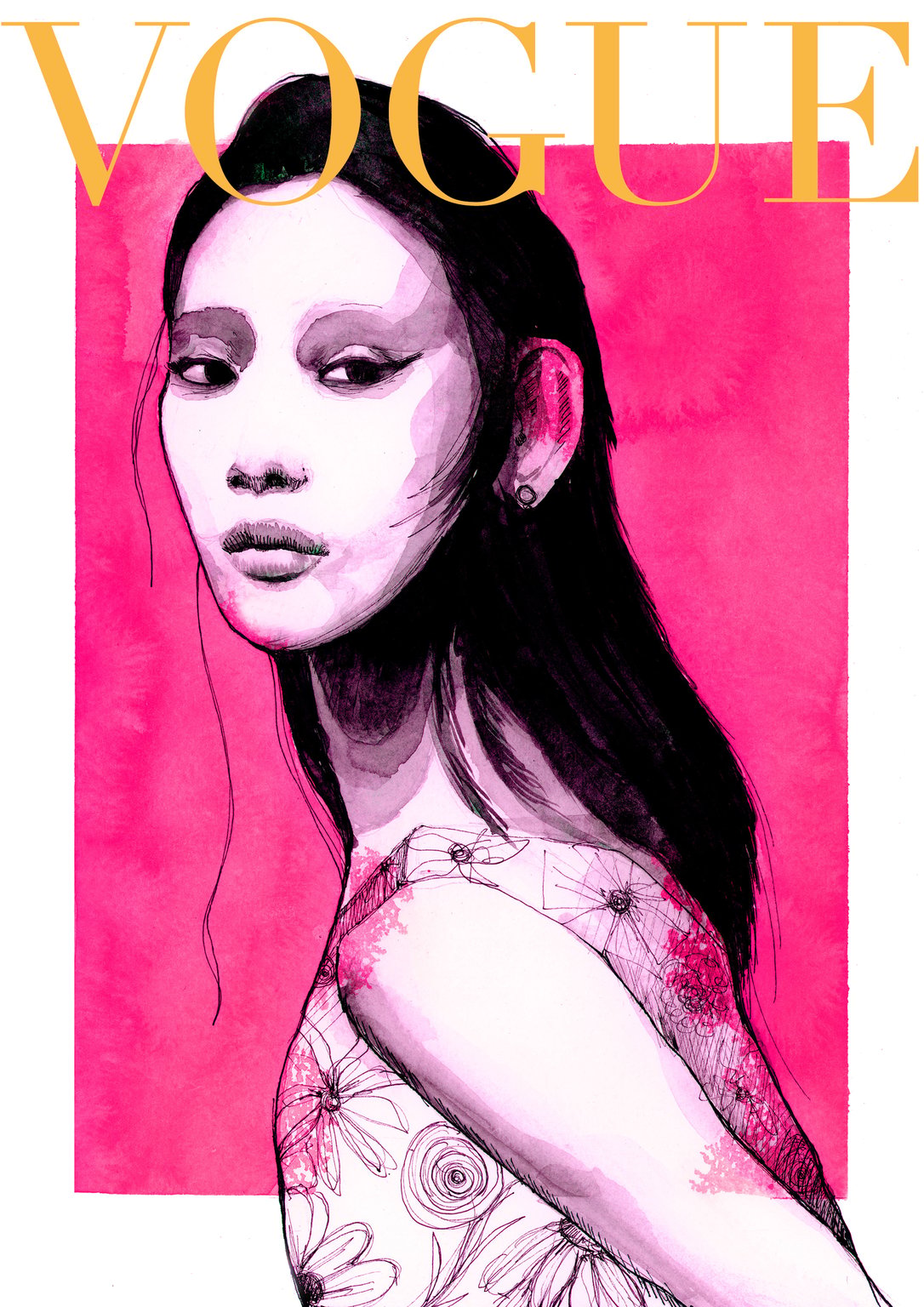 Valya Papadopoulou VOGUE COVER