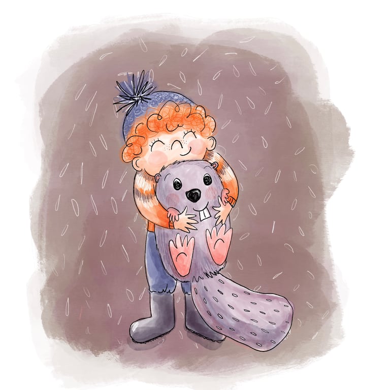 Lizzy Metcalfe Justin and The Beaver