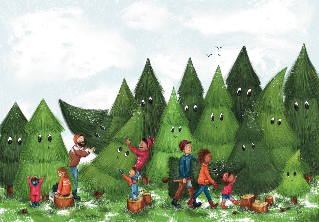 Lizzy Metcalfe Fir Tree Forest
