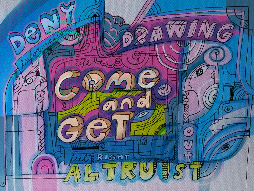 Petra Stefankova Mind Mapping Art No. 2