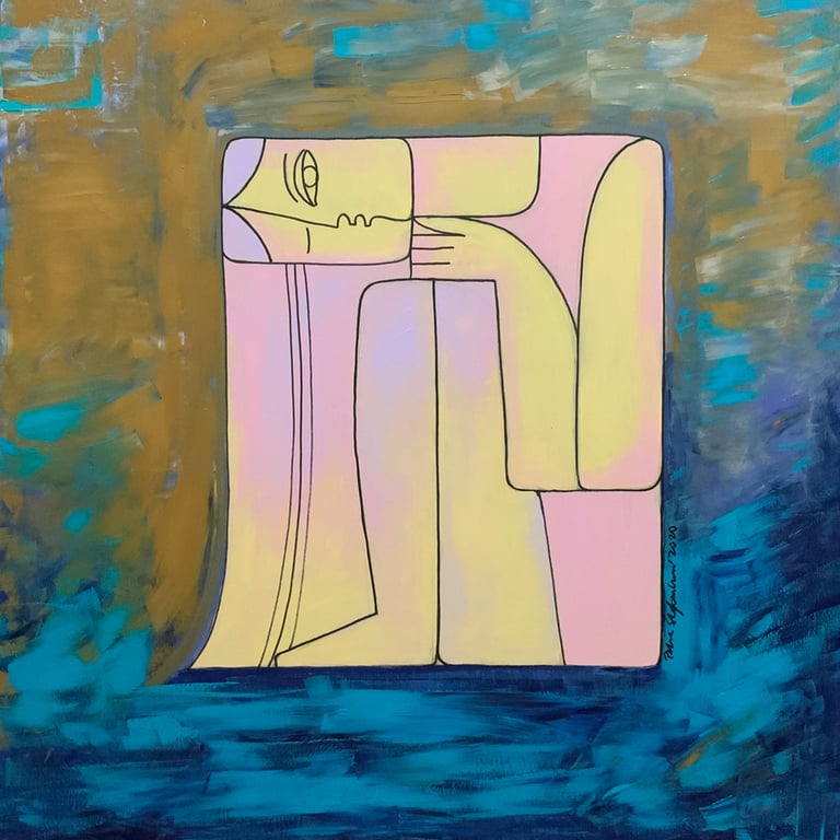 Petra Stefankova Sitting figure