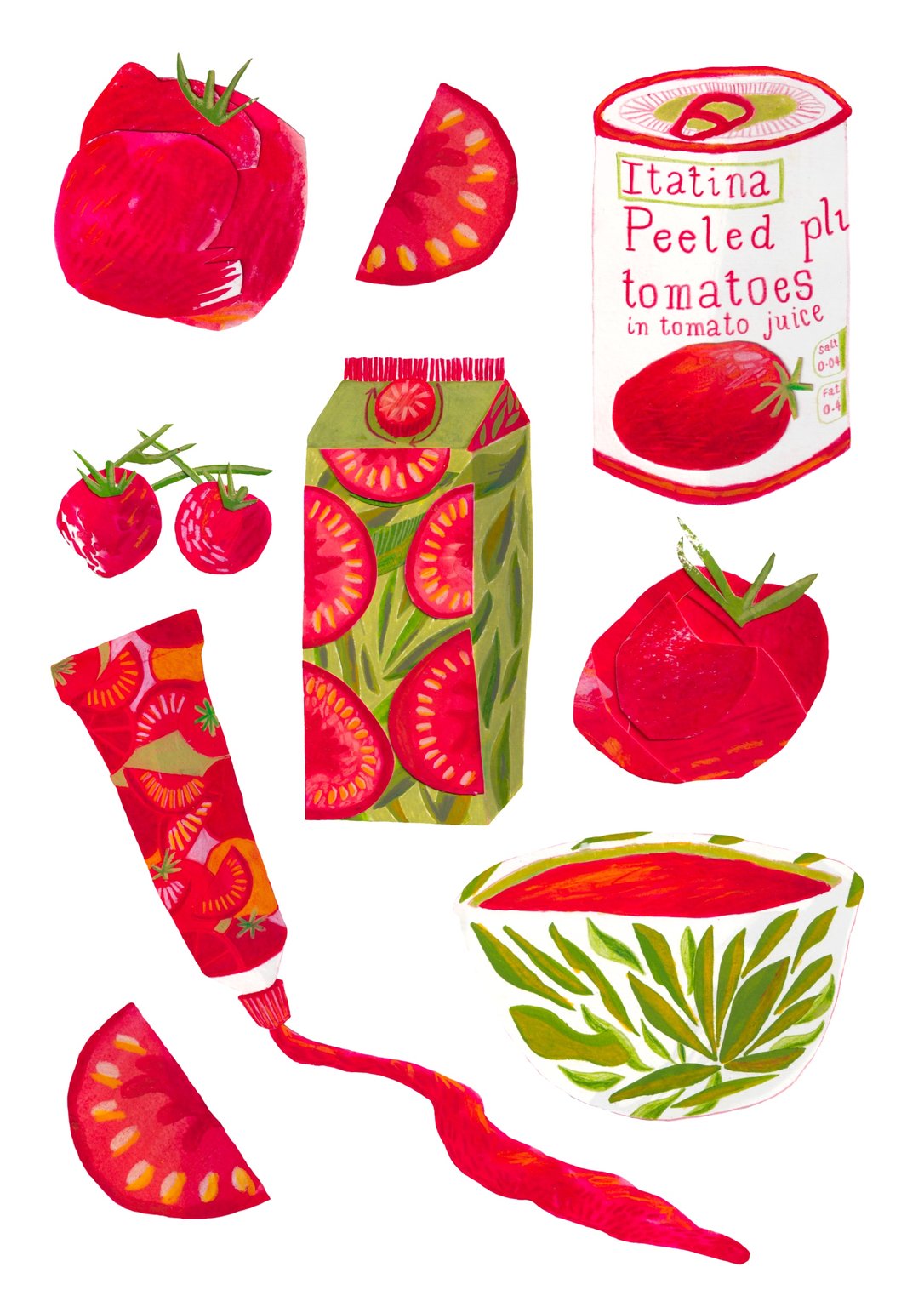 Kate Osmond Ode to tomatoes (portrait)