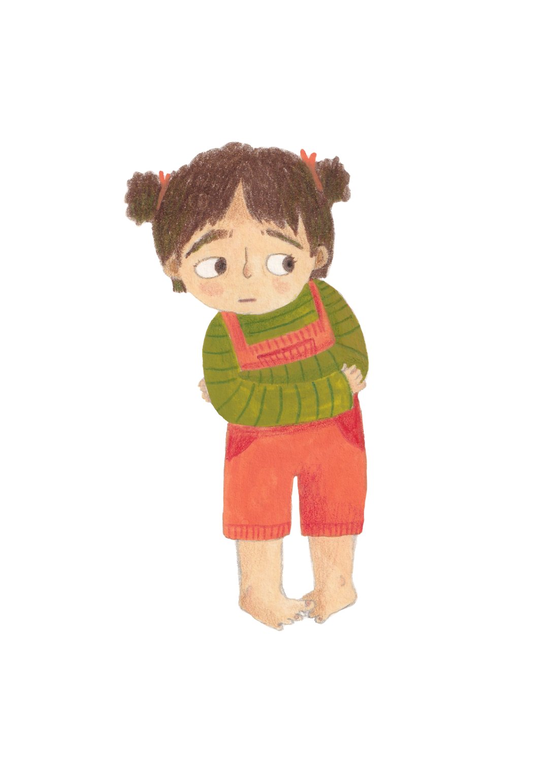 Kate Osmond Sal worried with background