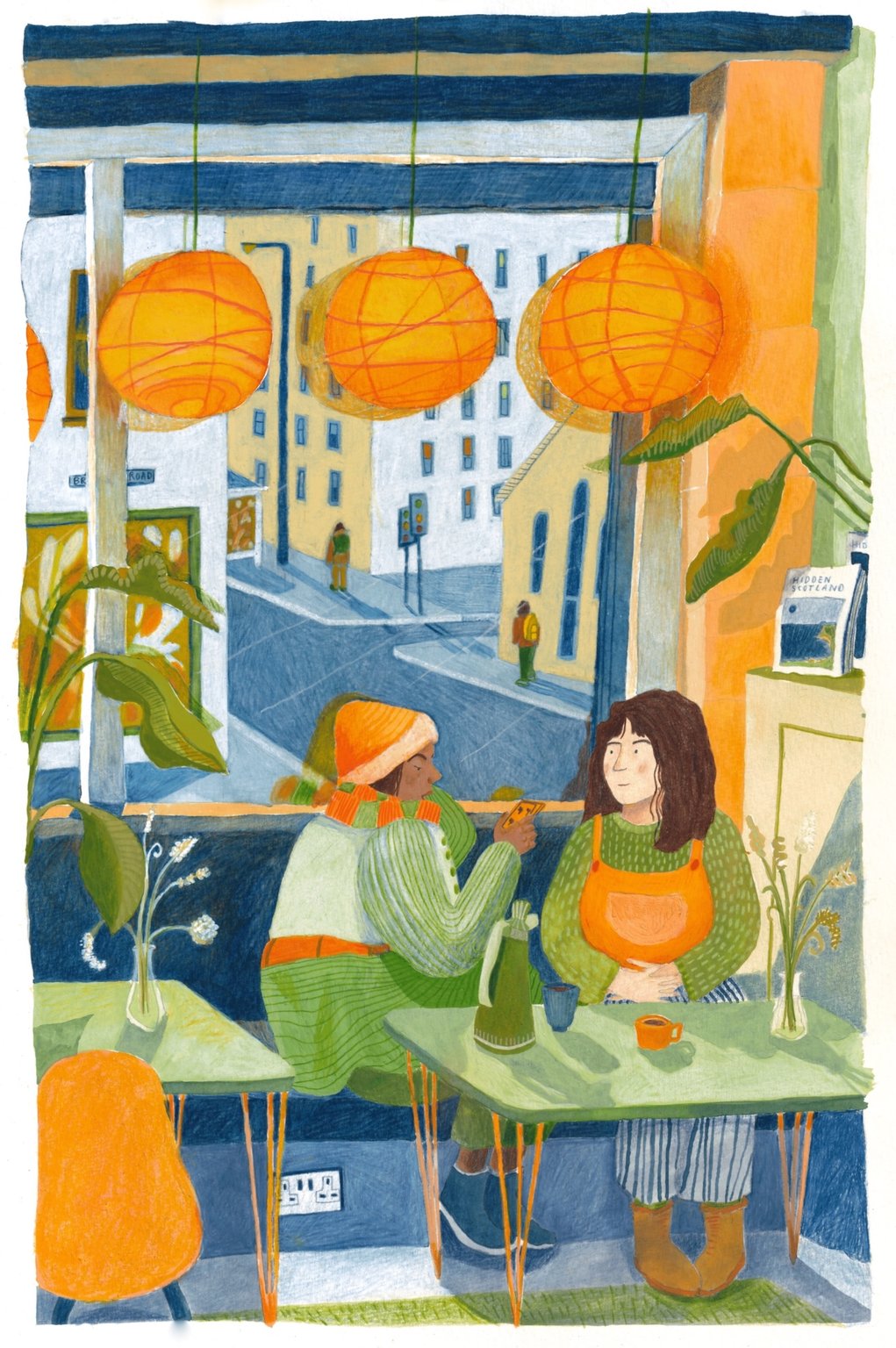 Kate Osmond Women chatting in cafe