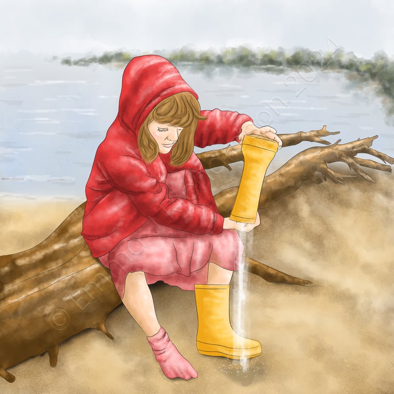 Emma J Richardson Child with wet feet