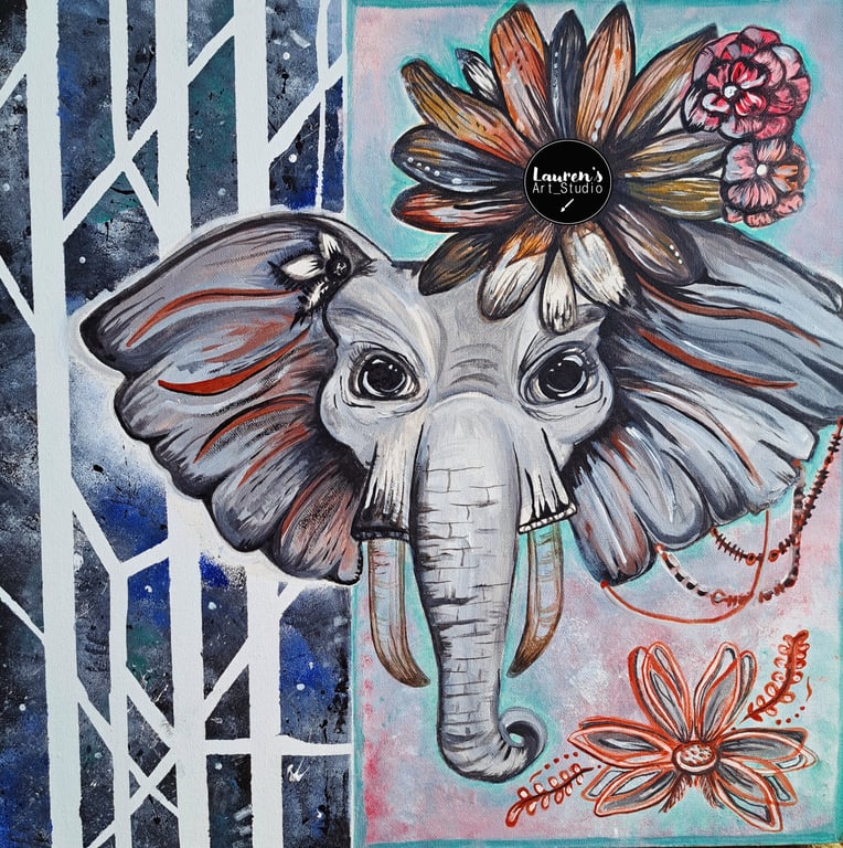 Lauren Bishop - @LaurensArtStudioGB Into The Jungle