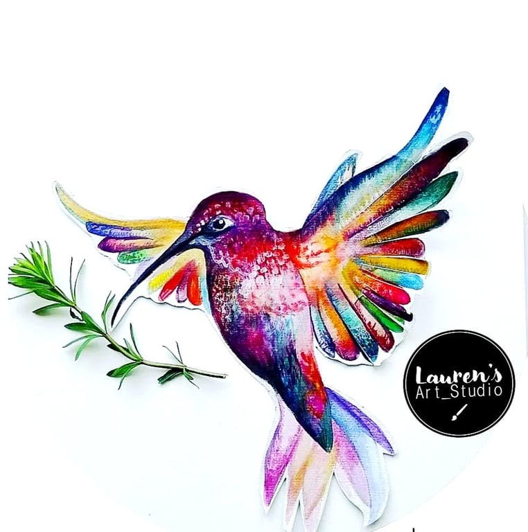 Lauren Bishop - @LaurensArtStudioGB Hummingbird