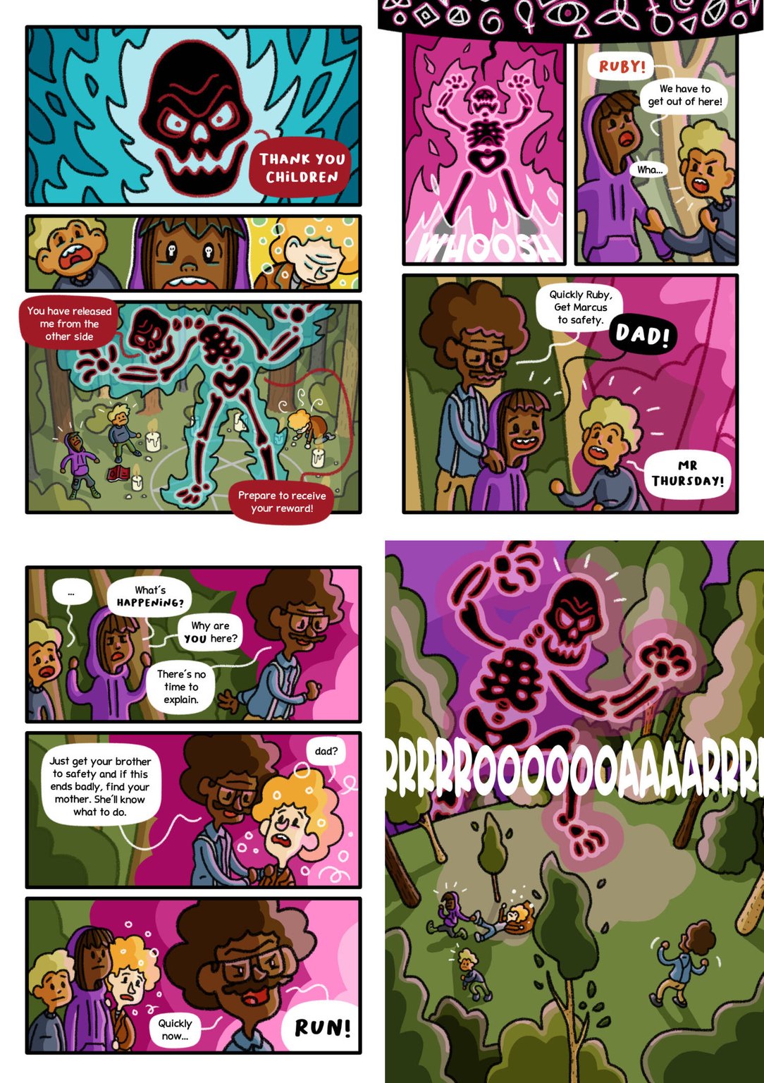 Kristian Aus Phantom Family Graphic Novel
