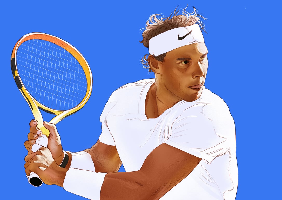 Elise Hibberd Rafael Nadal