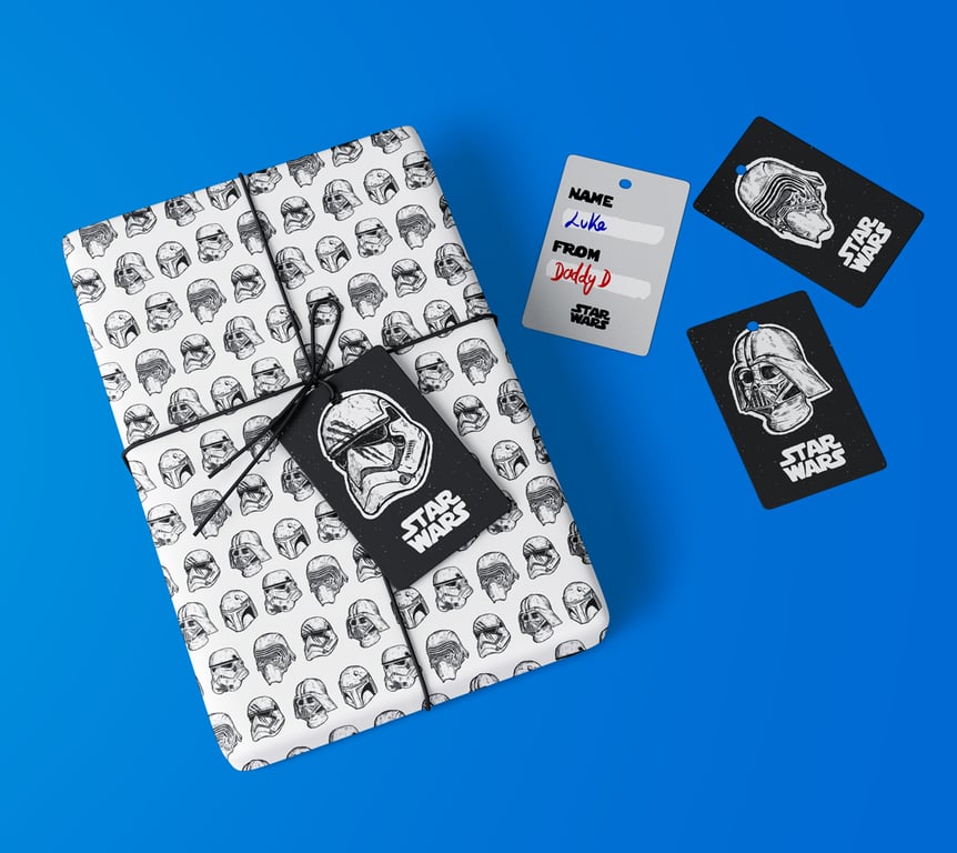 luke.thornhill Star Wars wrapping paper