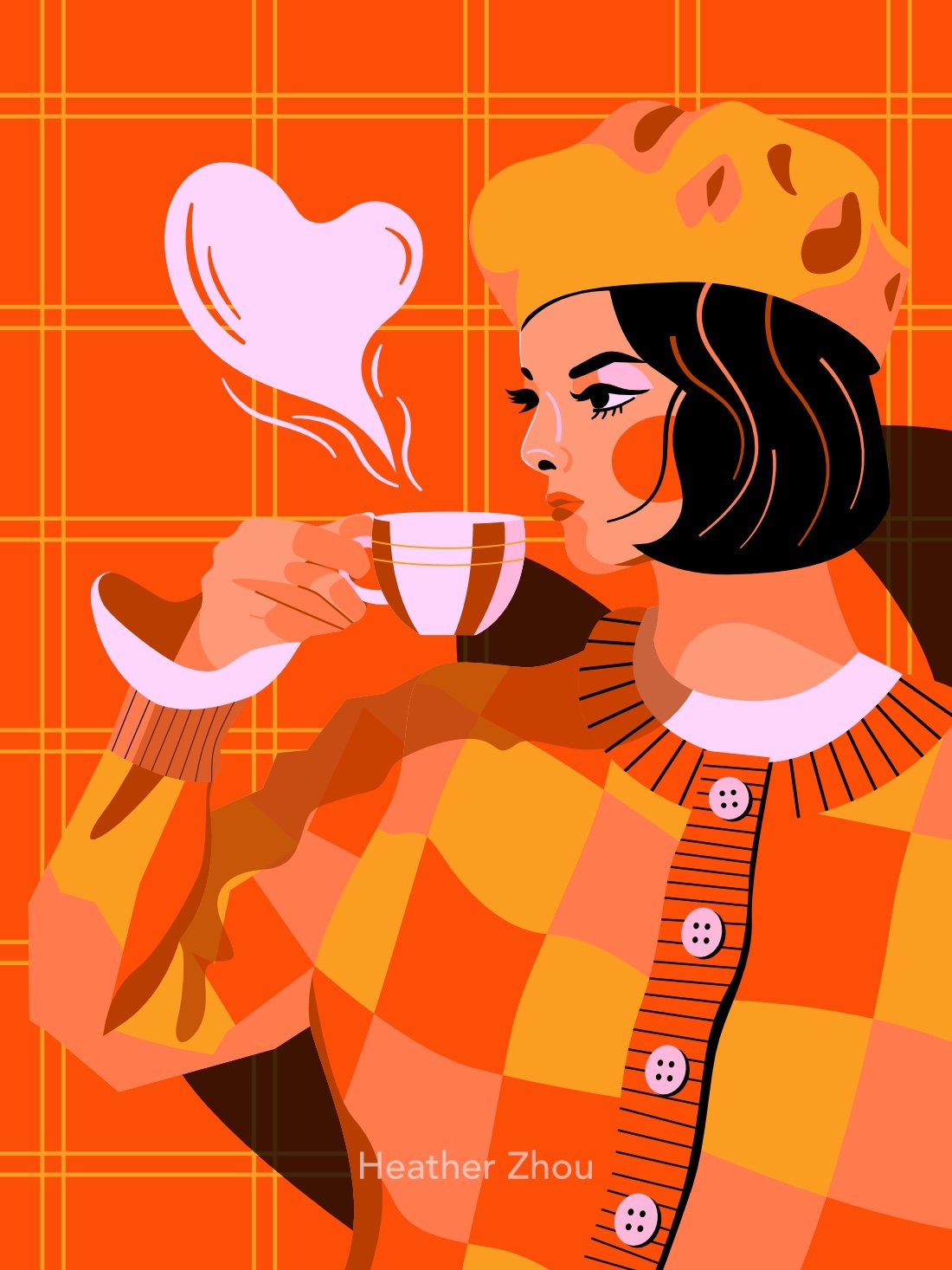Heather Zhou Cozy Autum