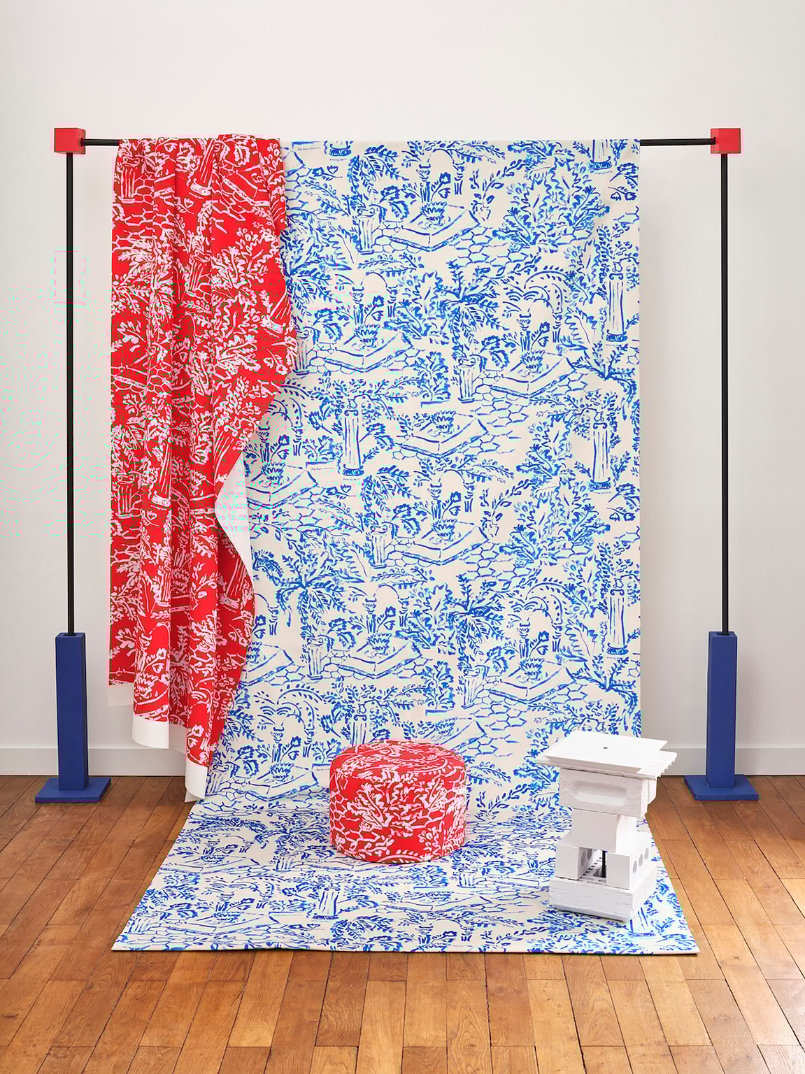 Miki Lowe Textile illustration for Babel Brune