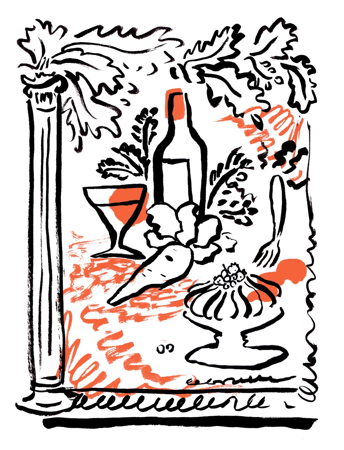 Miki Lowe Illustration for The Fence Magazine