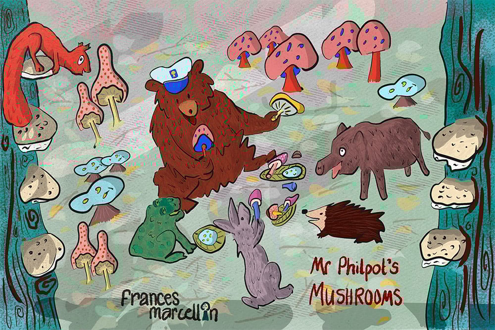 Frances Marcellin Mr Philpot’s Mushrooms
