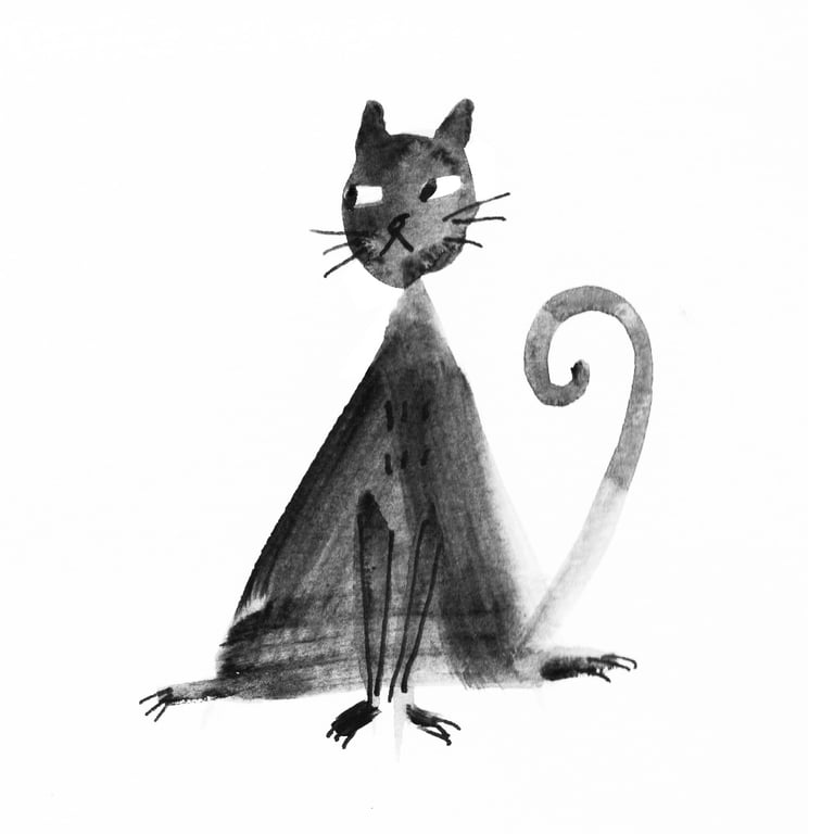 Jenny Clarke The Painted Cat