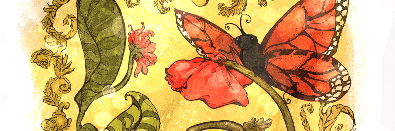 Cathy Stanford illustration Dandelions