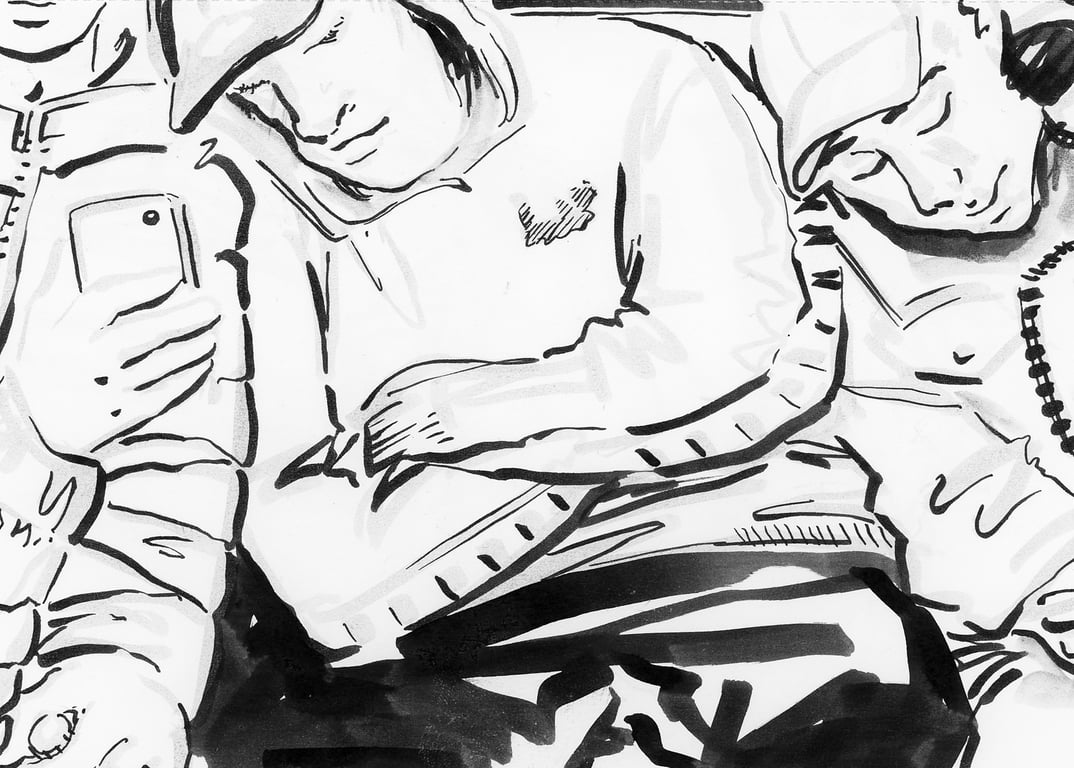CARLA SAM brushpen-jackets-sleeping