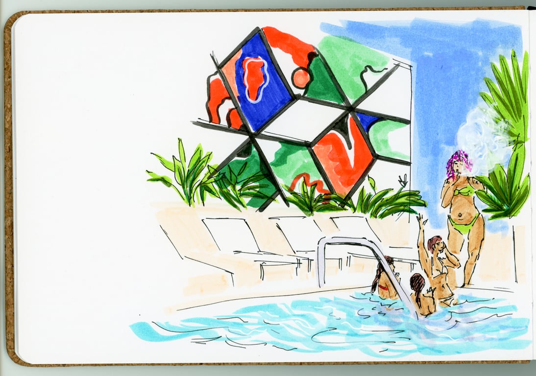 CARLA SAM pool sketch 2024038