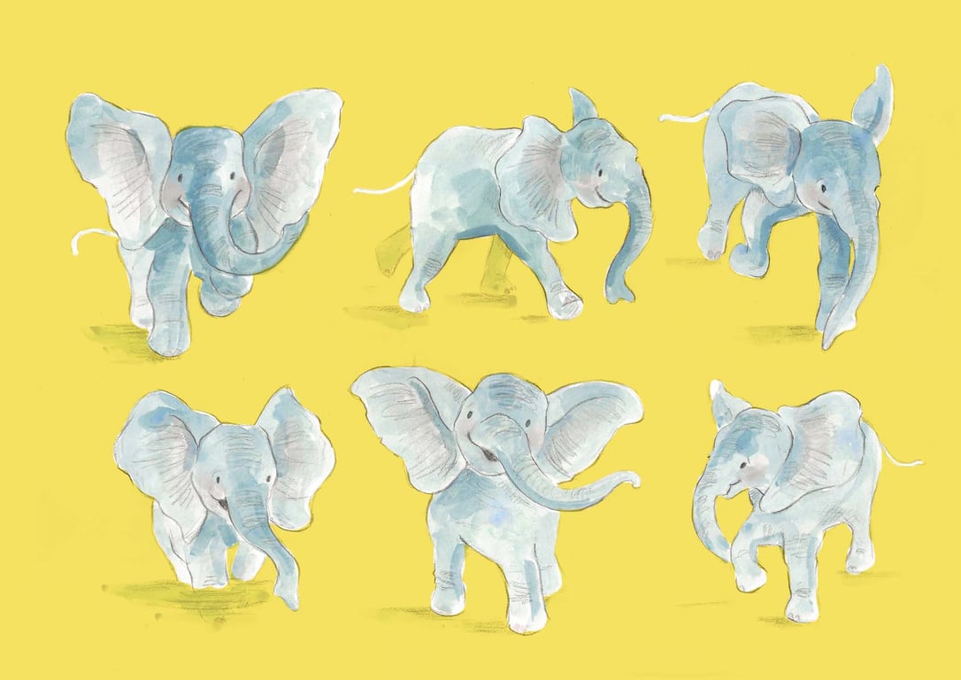 Karen Moore Elephant illustration