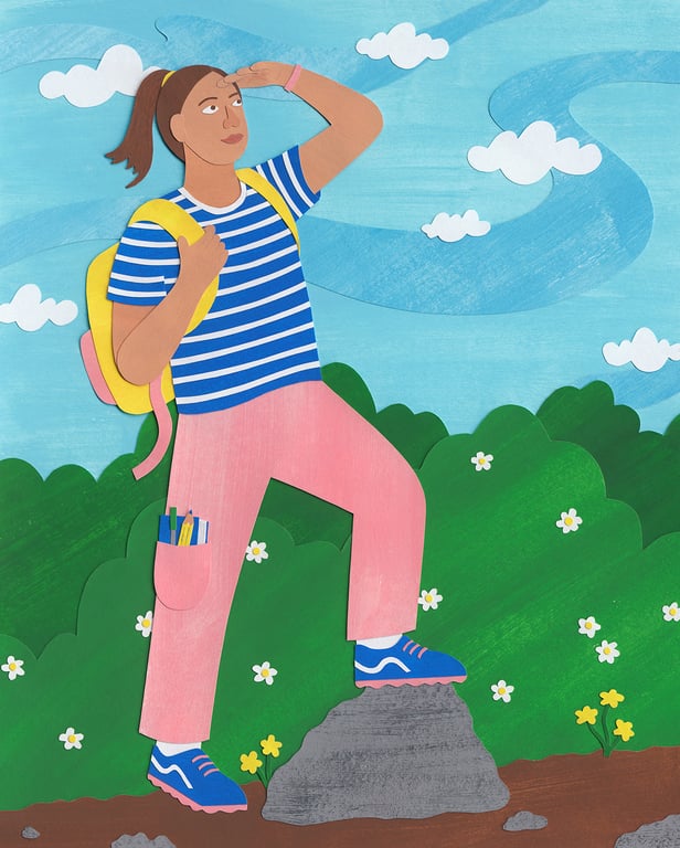 Chloe Isteed Looking Up