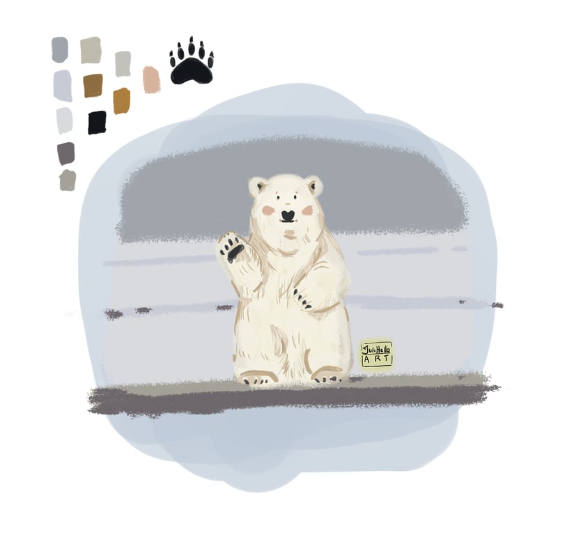 JuliHello Polar bear studies 05
