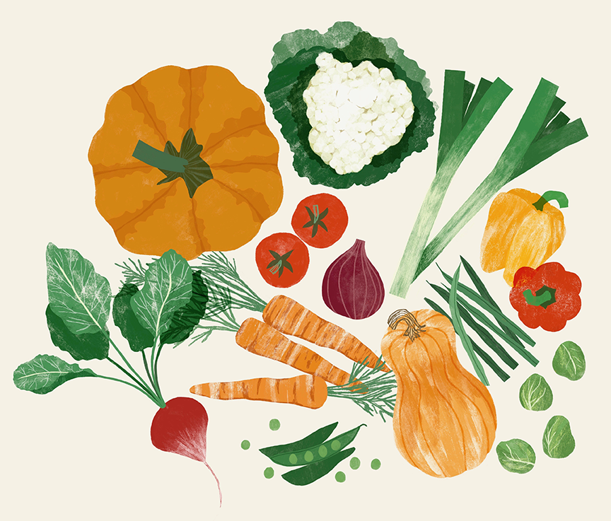 Ciara Moran Autumn Vegtables
