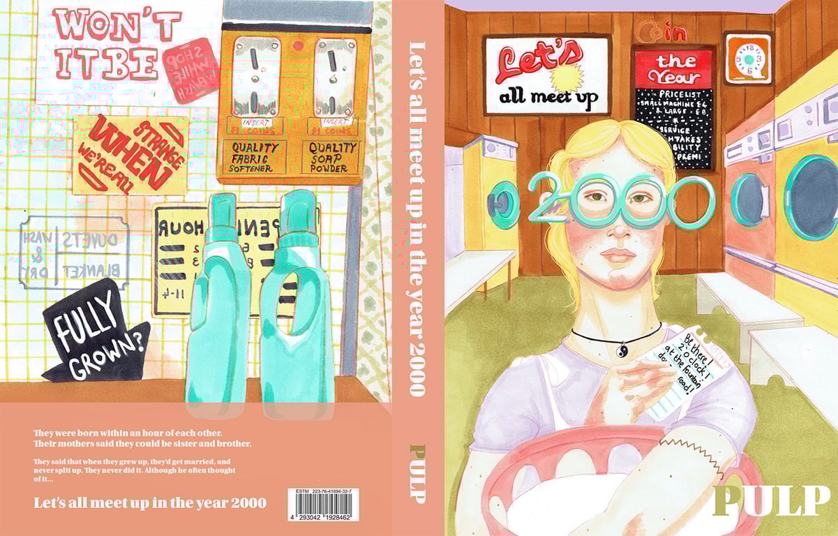Klaus Piechocki Book cover- Pulp Let’s all meet up in the year 2000