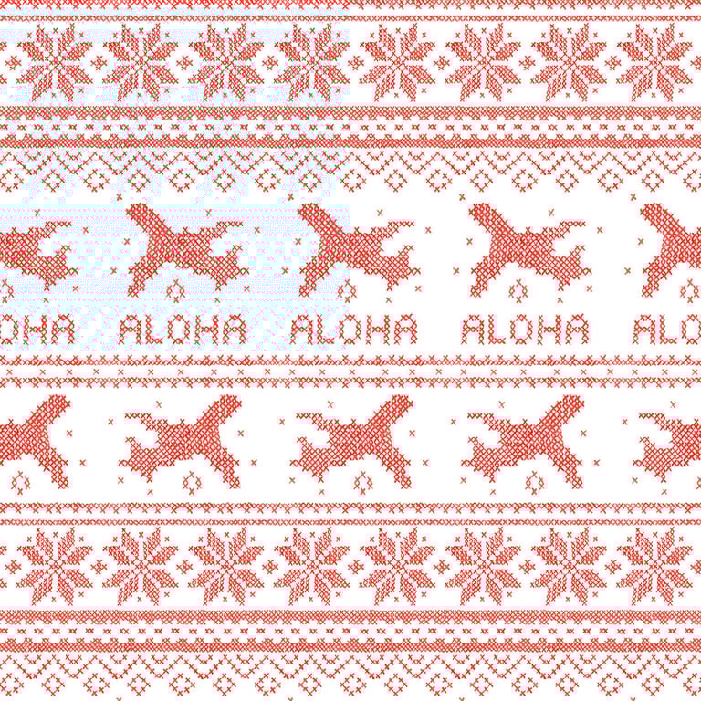 Klaus Piechocki Nordic aloha tile