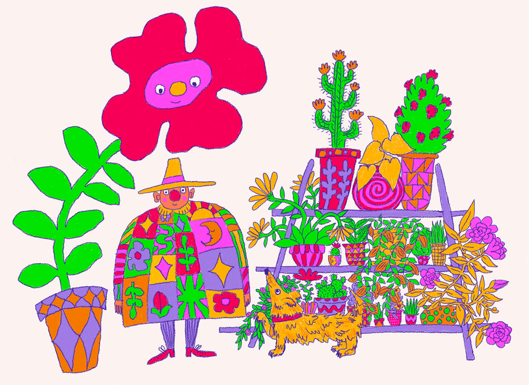 Lucy Wooler Inglenook Greenfingers – Character Design – Self Initiated
