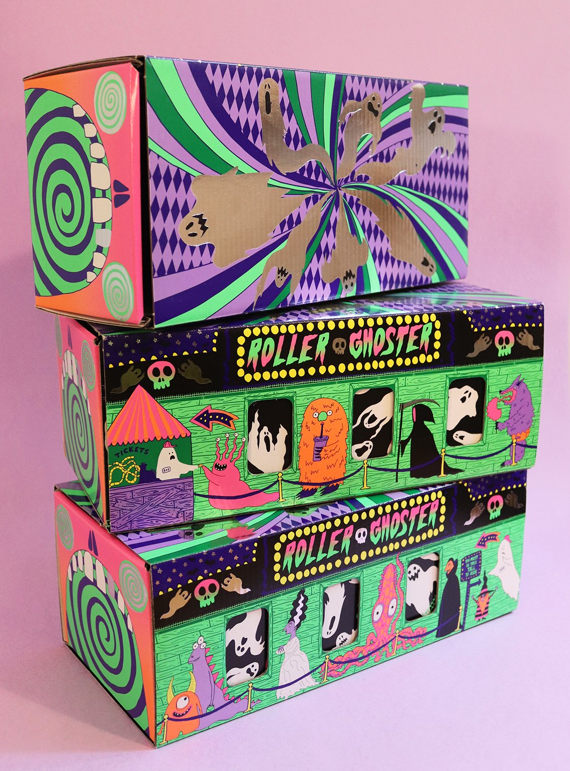 Lucy Wooler Roller Ghoster – LUSH Halloween Gift Box