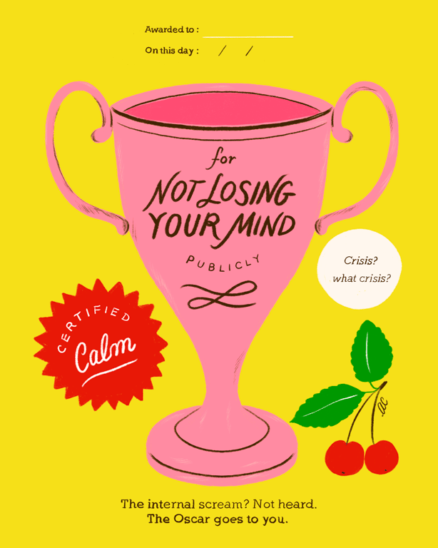Ayang Cempaka Not Losing Your Mind Trophy