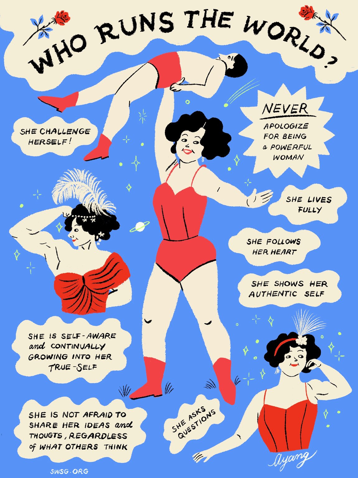 Ayang Cempaka Strong Women