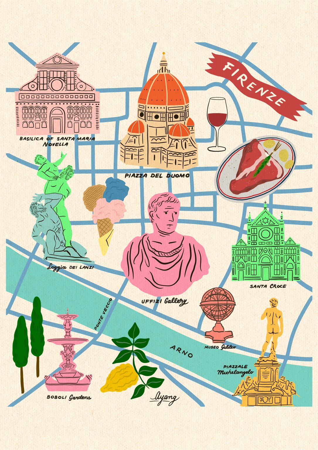 Ayang Cempaka Firenze