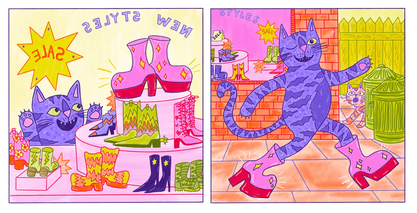 Lucy Wooler Puss in BOOTS