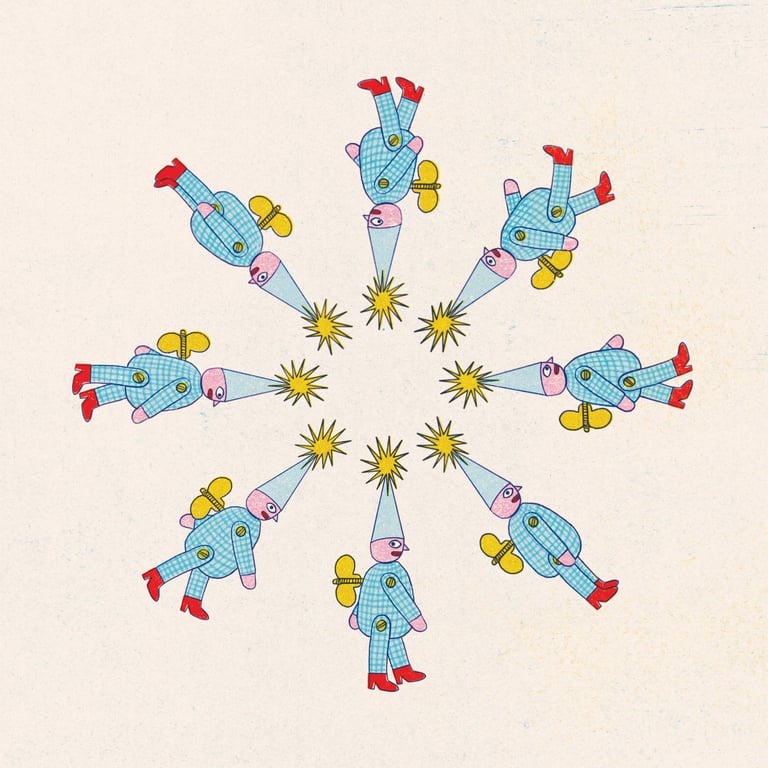 Lucy Wooler Return to Oz – Record Sleeve Design for Secret 7s