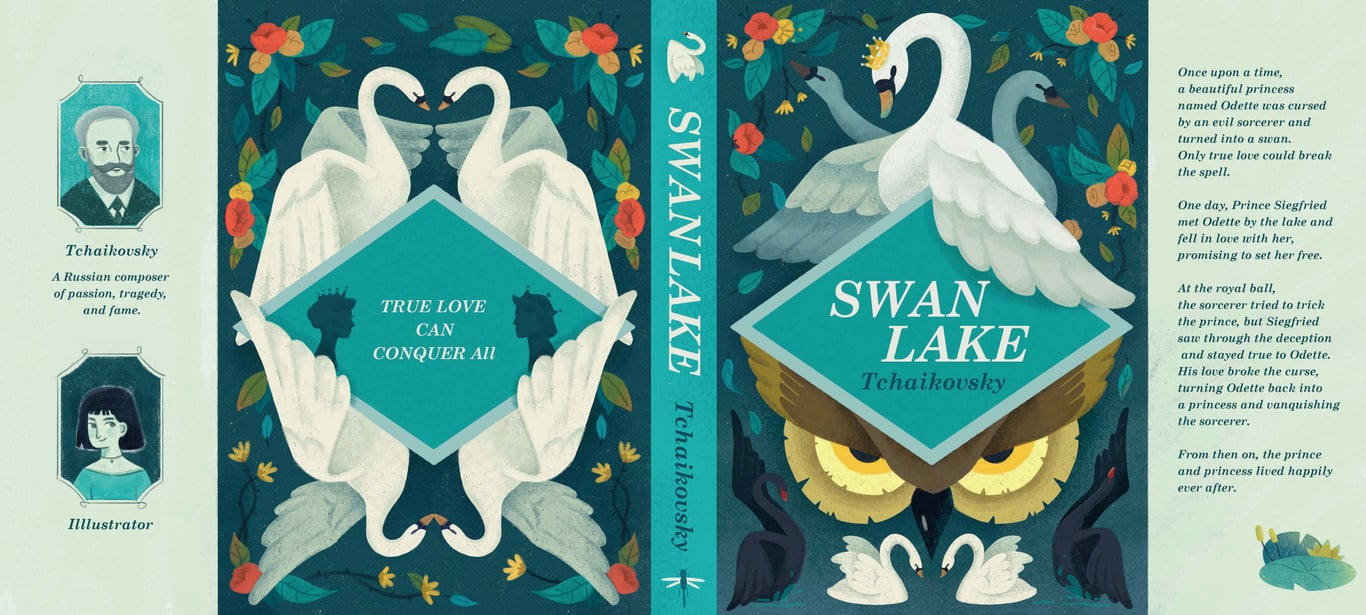 Jinyue Fan Swan Lake Book cover