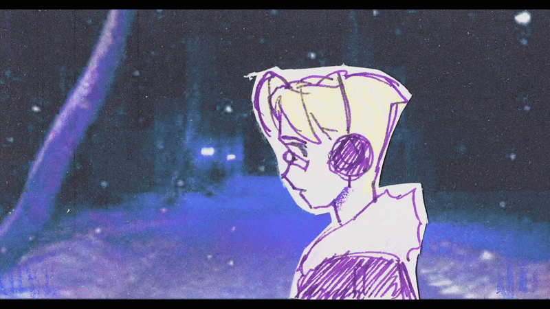 Inside Illustration: Handmade Illustrations by AOI Members Take a breath – Mixed media animation