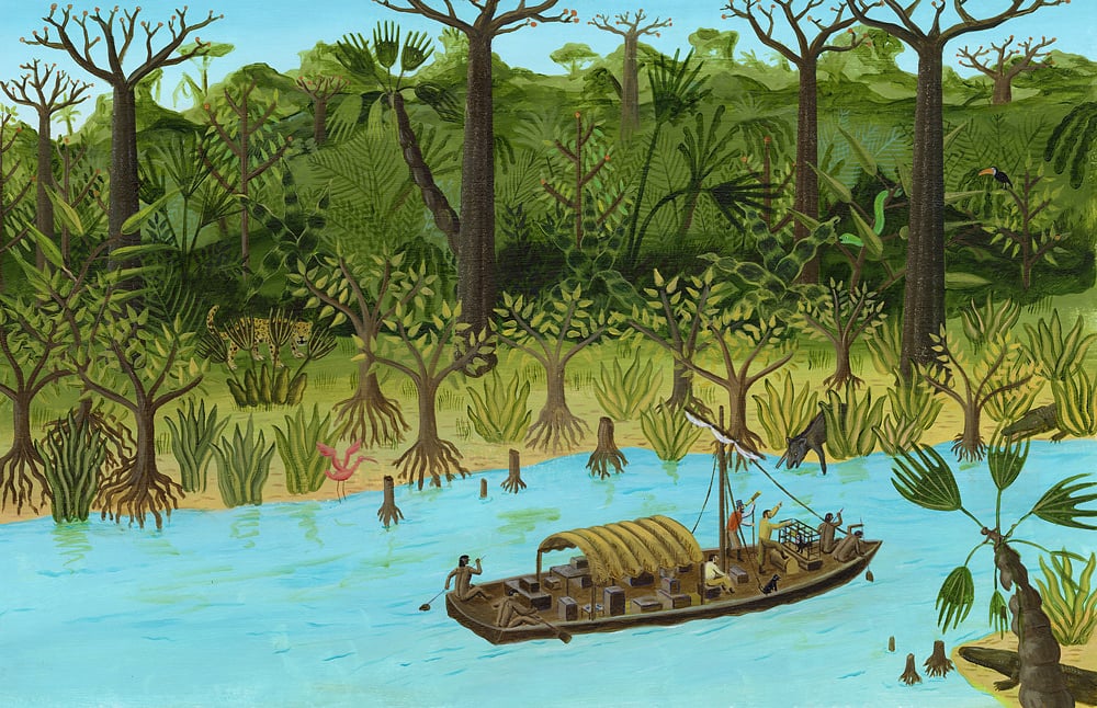 Sepia Illustration Robert Deutsch